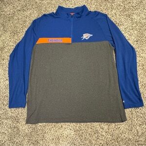 OKC Thunder Quarter-Zip Pullover
